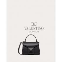 fakes valentino Ottawa Mini One Stud Handbag In Nappa for Woman in Black