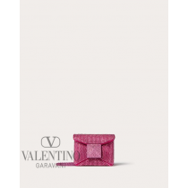 copy valentino canada yorkdale One Stud Micro Bag With Chain And Rhinestone Embroidery for Woman in Pink Pp