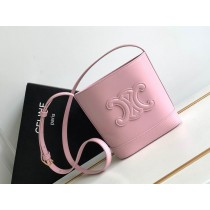 Celine Mini Bucket Bag in Smooth Calfskin Pink