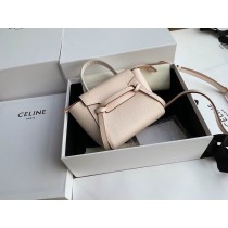 Celine Pico Belt Bag Grained Calfskin Light Pink