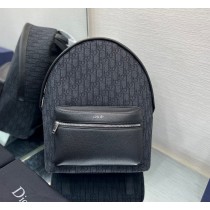Dior Rider Backpack Black Dior Oblique Jacquard