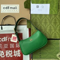 Gucci Aphrodite Shoulder Bag with Double G 739076 Green