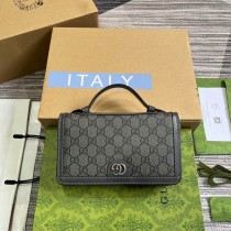 Gucci Ophidia GG Travel Case 751610 Grey