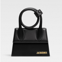 Jacquemus Le Chiquito Noeud Coiled Bag Les Classiques Black