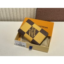 Louis Vuitton Pocket Organizer Card Holder N40614 Yellow