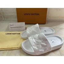 Louis Vuitton Waterfront Mule Slide White