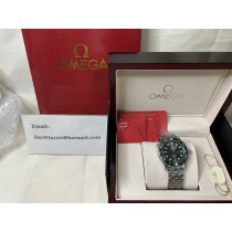 Omega Seamaster 300M Watch 40mm Stainless Steel Green Dial