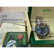 Rolex Cosmograph Daytona Watch Platinum Ice Blue Dial