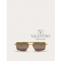 high quality fake valentino canada sale Vi - Rectangular Metal Frame in Gold/brown To Gold Gradient